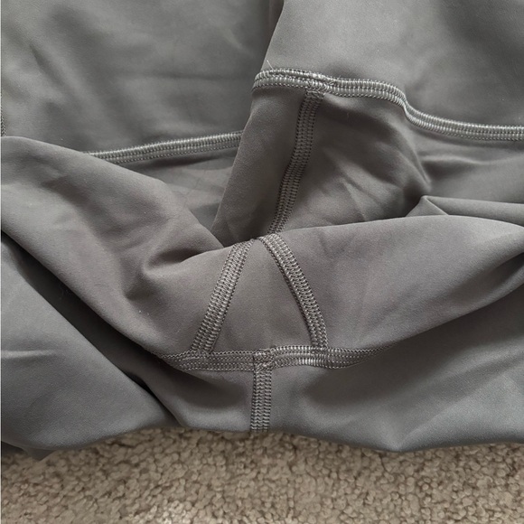 Lululemon Wunder Train High Rise Crop 23” Olive Green - Picture 4 of 6